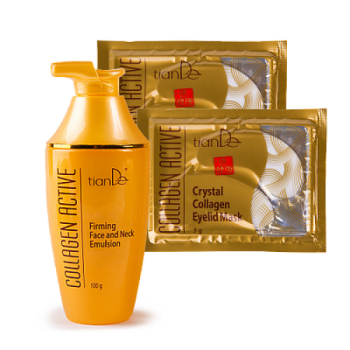 Укрепваща и стягаща емулсия за лице и шия Collagen Active
