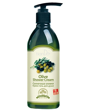 Крем-гел за душ „Слънчеви маслини“