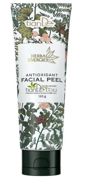 Антиоксидантен пилинг за лице Herbal Energies
