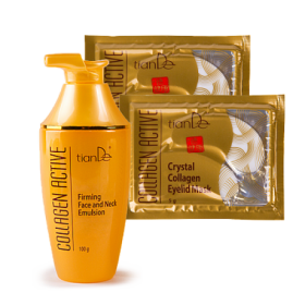 Укрепваща и стягаща емулсия за лице и шия Collagen Active